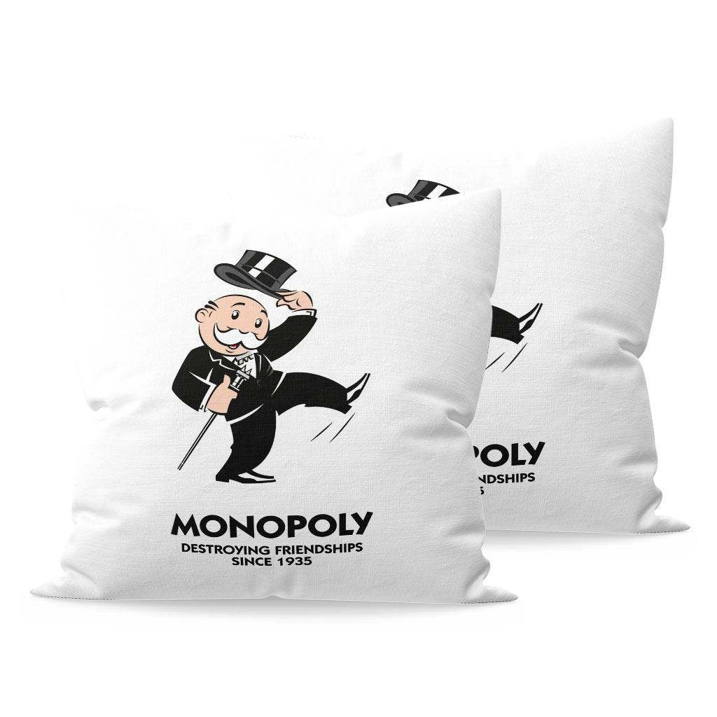 Destroying Friendships Hat Kick - Fibre Filled Cushion