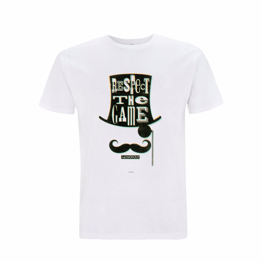 Retro - Respect The Game - Cotton White T-Shirt