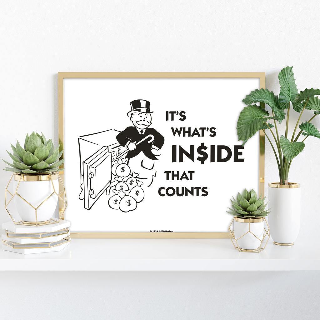 Monopoly It's What's Inside - 11X14inch Premium Art Print