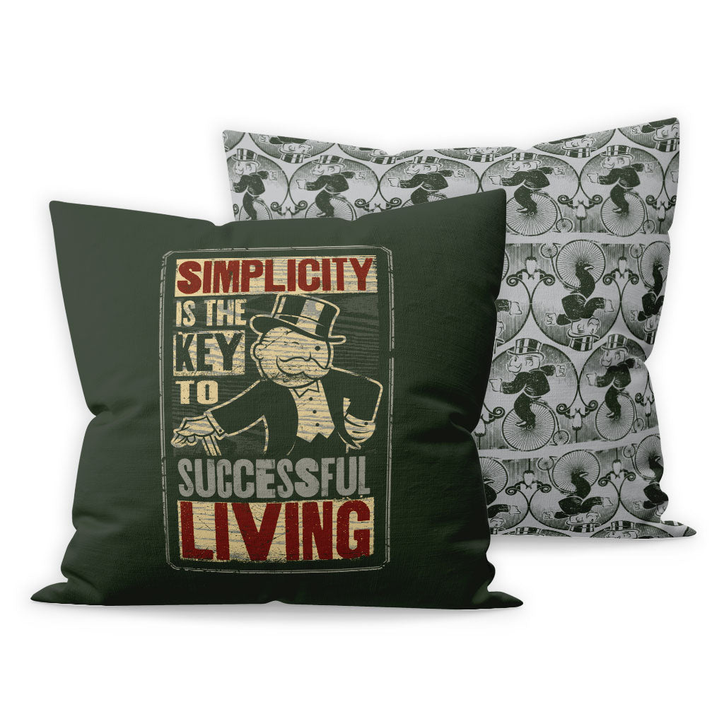 Monopoly Simplicity Coloured Cushion