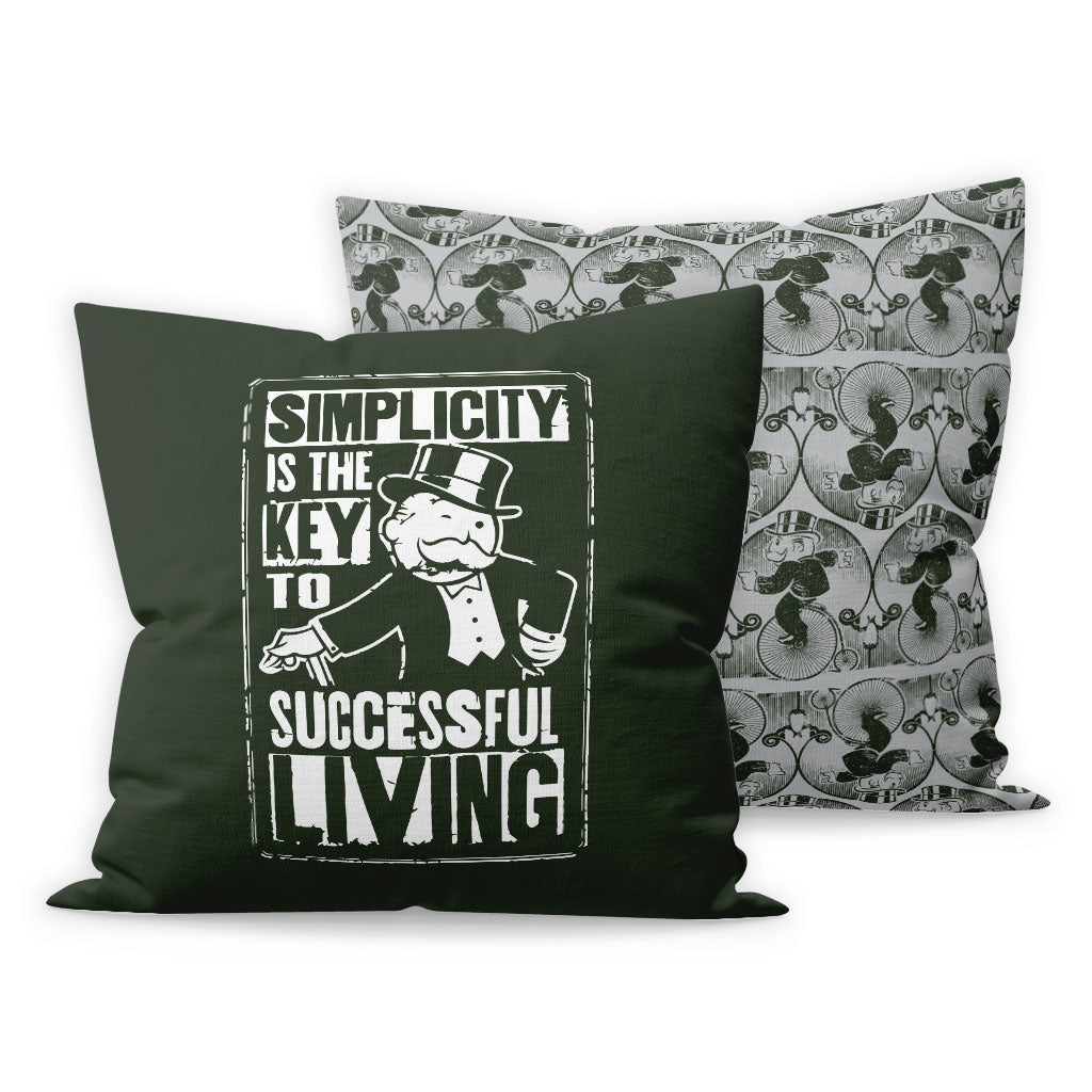 Monopoly Simplicity White Cushion