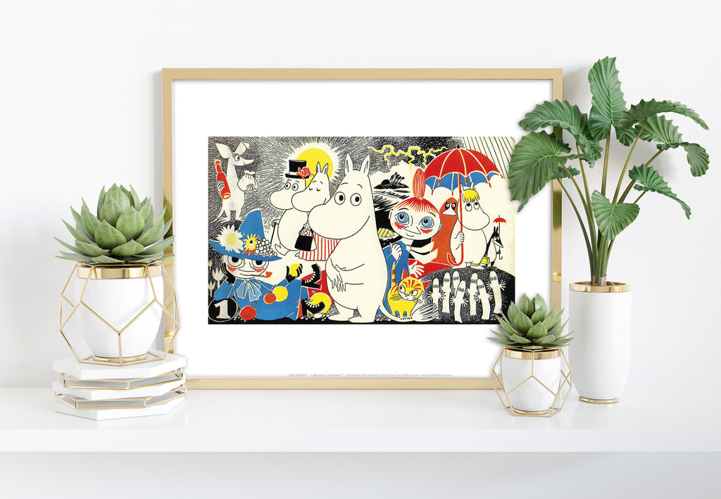 1 Moomin - 11X14inch Premium Art Print