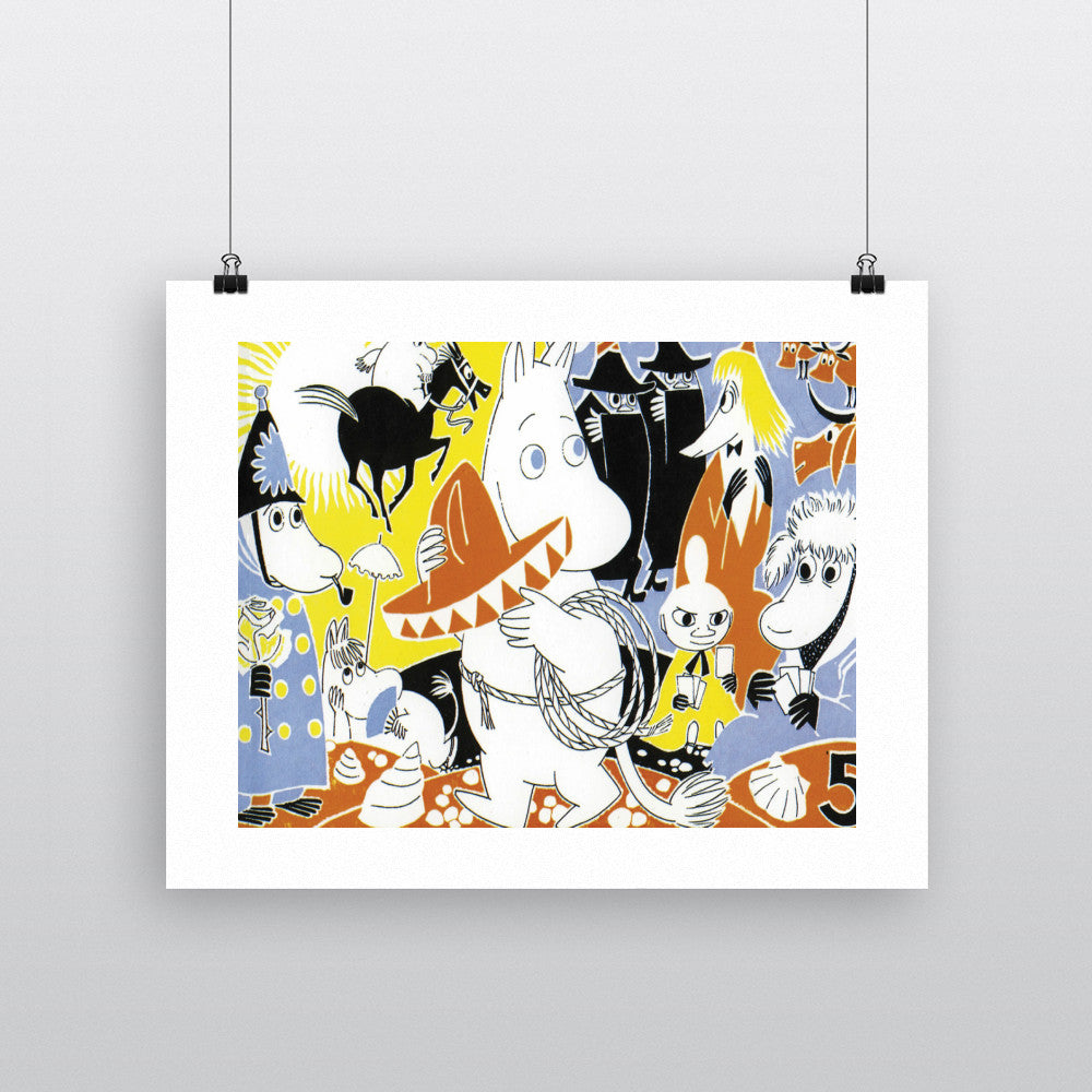 Moomin Party Hat 11x14 Print