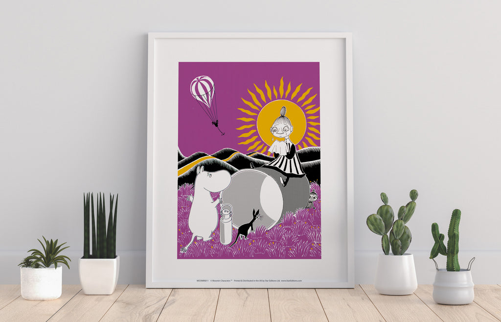 Moomin Looking At Moominmamma Crying - Premium Art Print