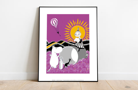 Moomin Looking At Moominmamma Crying - Premium Art Print