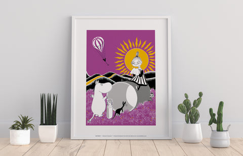 Moomin Looking At Moominmamma Crying - Premium Art Print