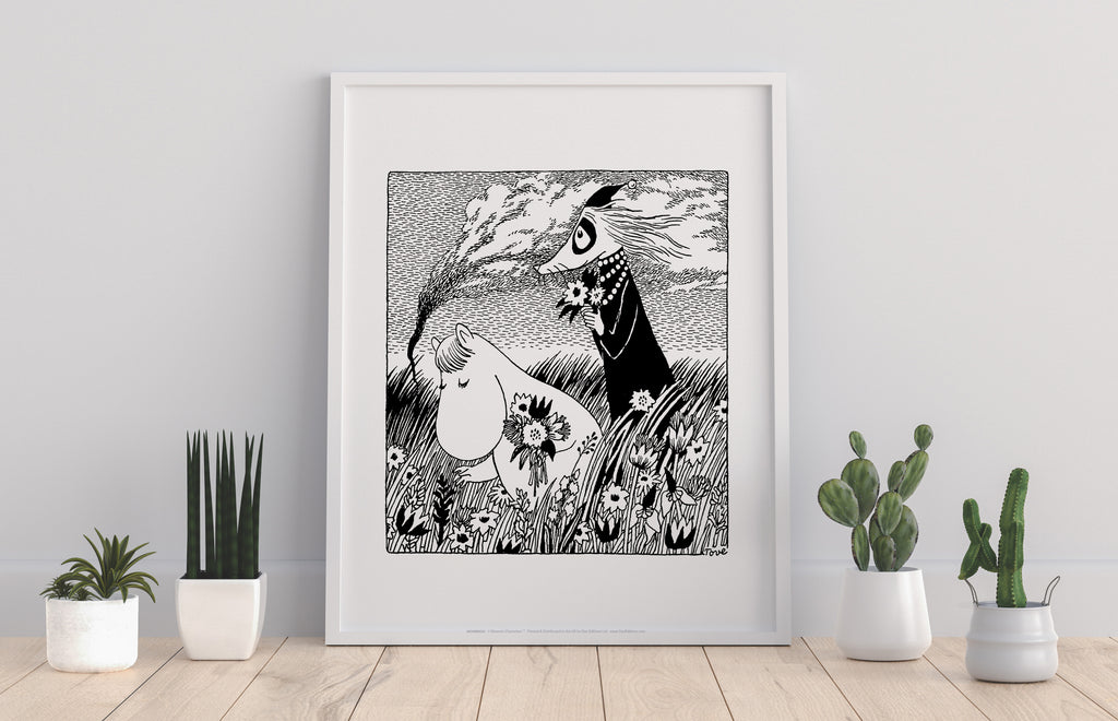 Moomin - Moominmamma And Fillyjonk - Premium Art Print
