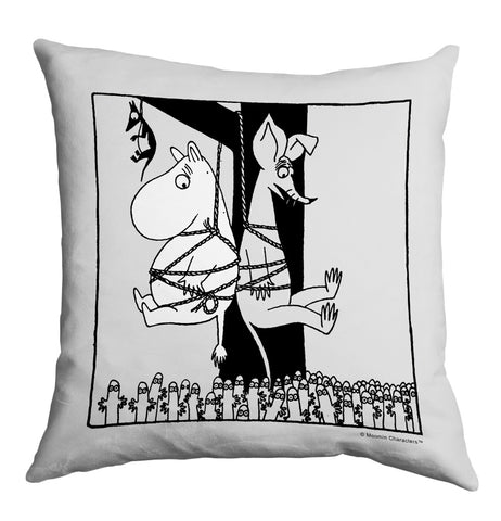 MOOMIN117: Moomin Hattifatteners. 11x14 Framed Print