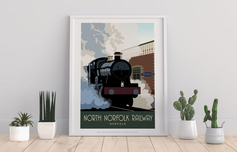 North Norfolk Railway - Sheringham - Premium Art Print