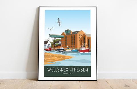 Wells - Next - To - The - Sea - 11X14inch Premium Art Print
