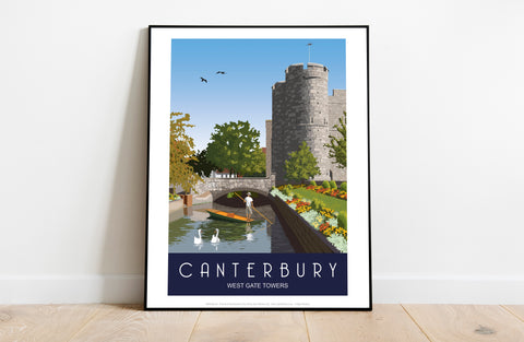 Canterbury - Westgate Towers - 11X14inch Premium Art Print