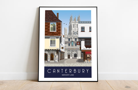 Canterbury - Mercery Lane - 11X14inch Premium Art Print