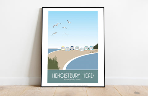 Hengistbury Head - 11X14inch Premium Art Print