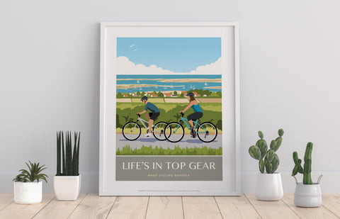Life's In Full Gear - 11X14inch Premium Art Print