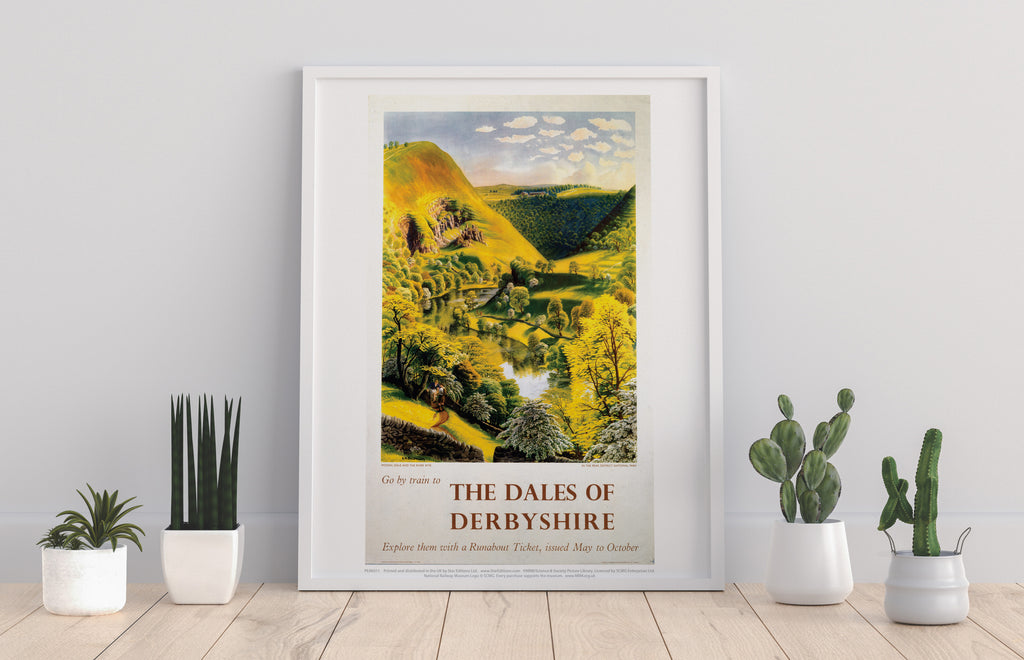 The Dales Of Derbyshire - 11X14inch Premium Art Print