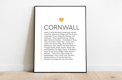 Cornwall - Highlights - 11X14inch Premium Art Print