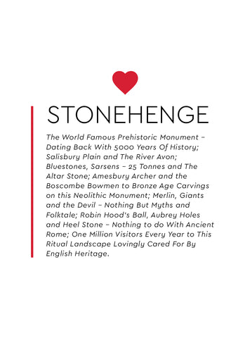 POPSTHG001 - Stonehenge Heart