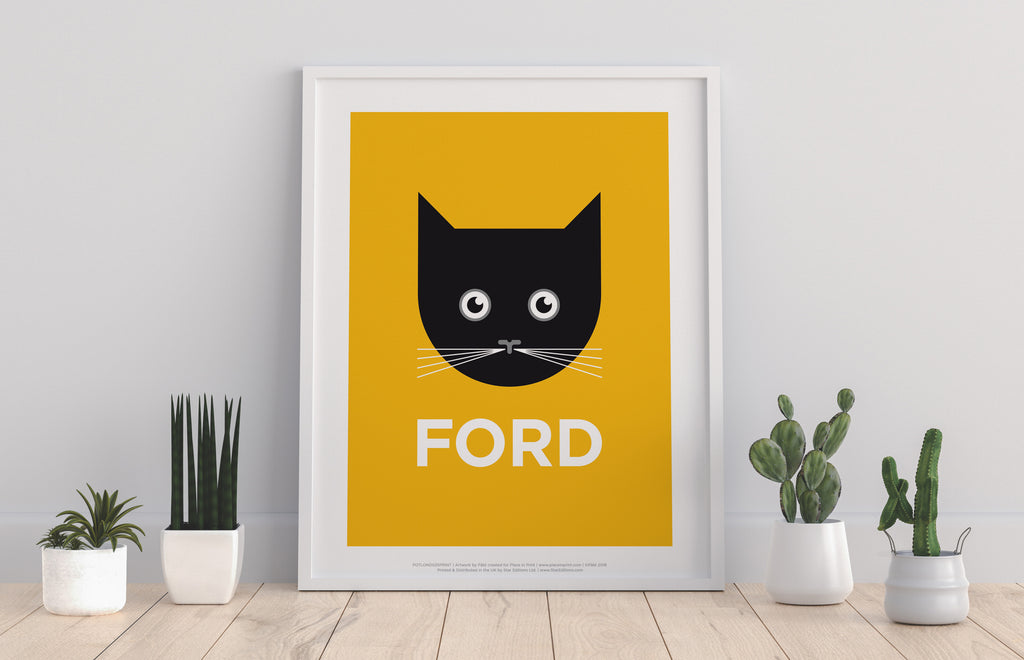 Rebus Symbols - Catford - 11X14inch Premium Art Print