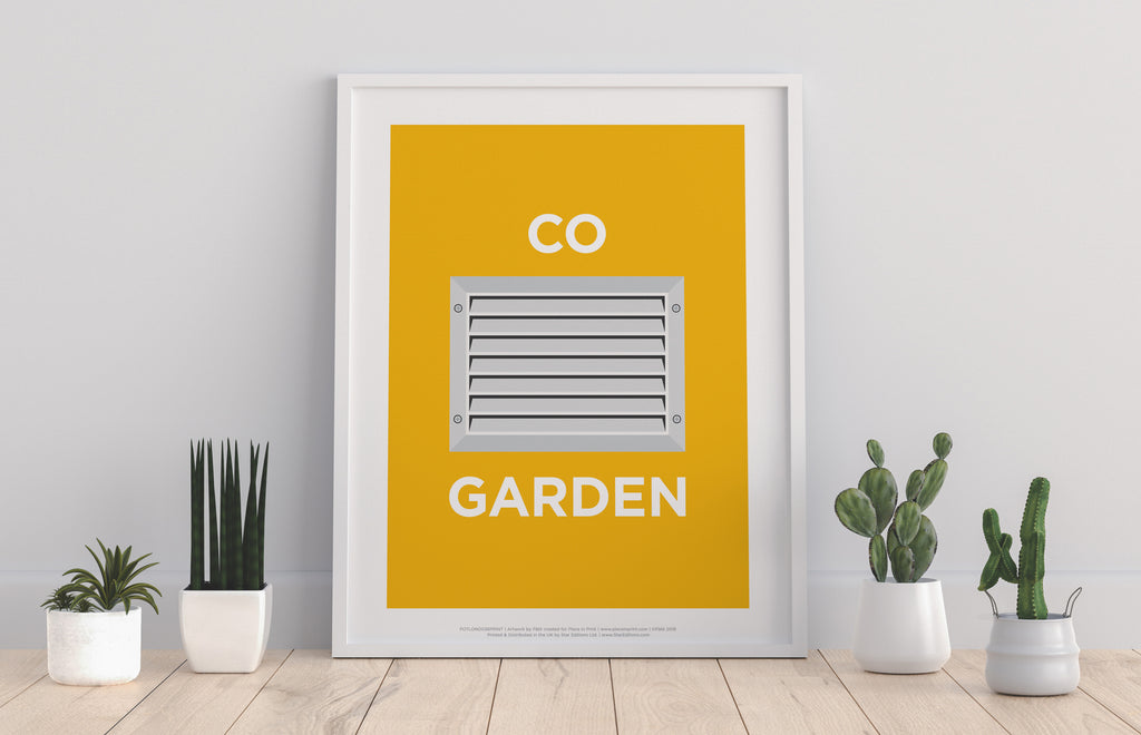 Rebus Symbols - Covent Garden - 11X14inch Premium Art Print