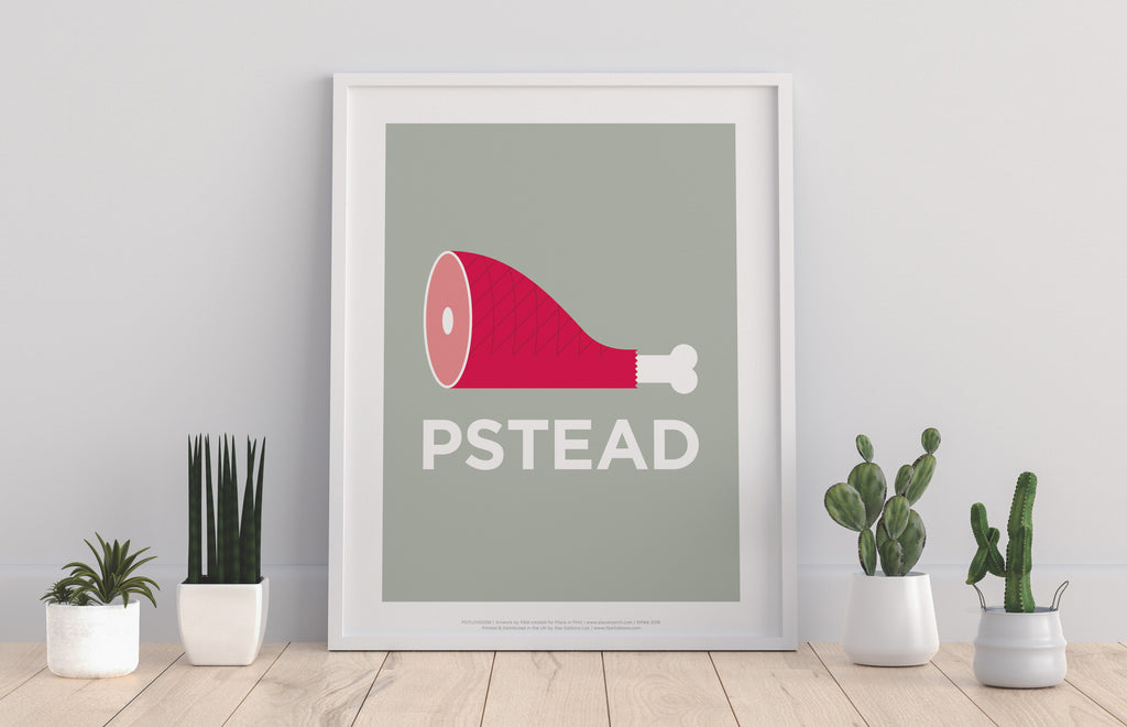 Rebus Symbols - Hampstead - 11X14inch Premium Art Print