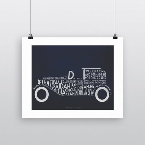 The Great Gatsby 11x14 Print