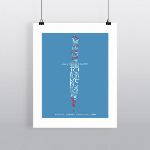 The Tragedy of Macbeth 11x14 Print