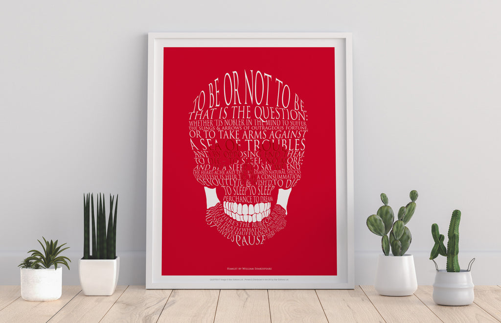 William Shakespeare Quote- Hamlet - 11X14inch Premium Art Print