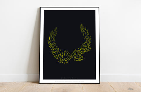 William Shakespeare Quote- Julius Caesar - 11X14inch Premium Art Print