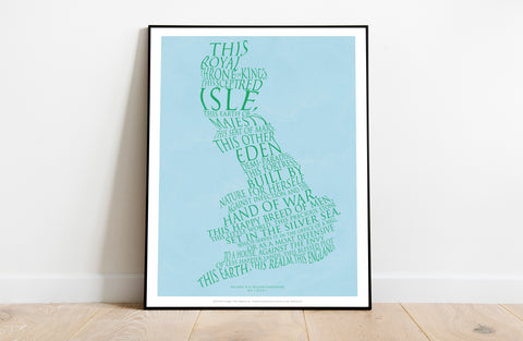 William Shakespeare Quote- Richard II Art Print