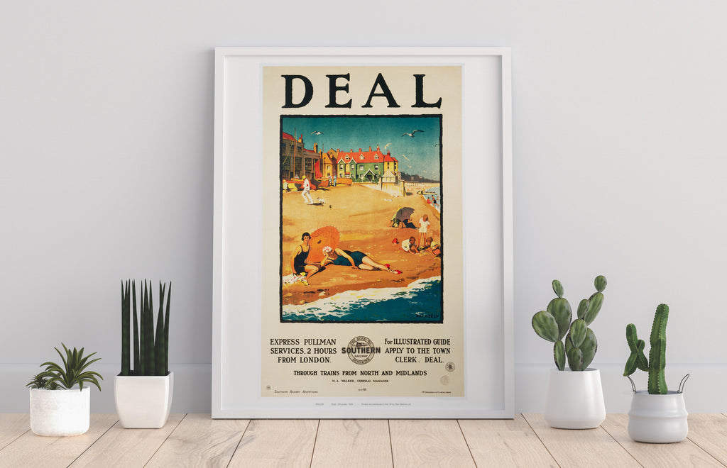 Deal, Through North And Midlands - 11X14inch Premium Art Print