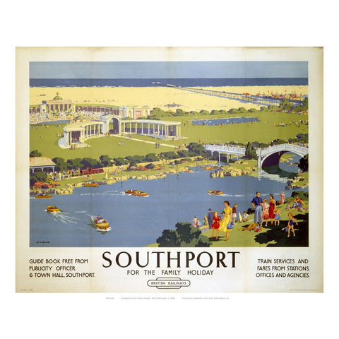 Southport 24" x 32" Matte Mounted Print