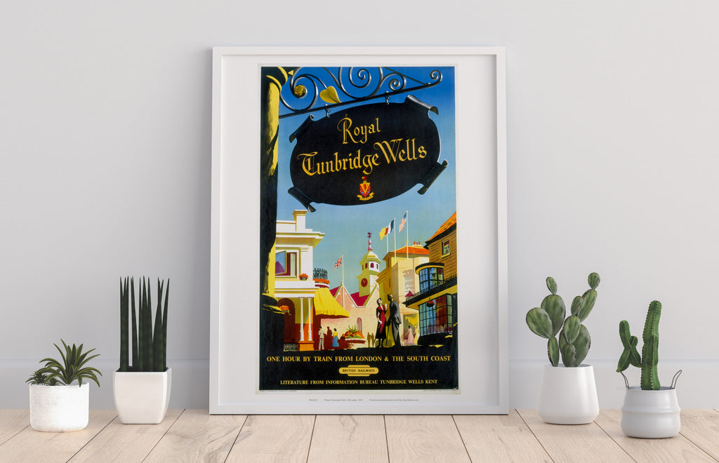 Royal Tunbridge Wells Sign - 11X14inch Premium Art Print