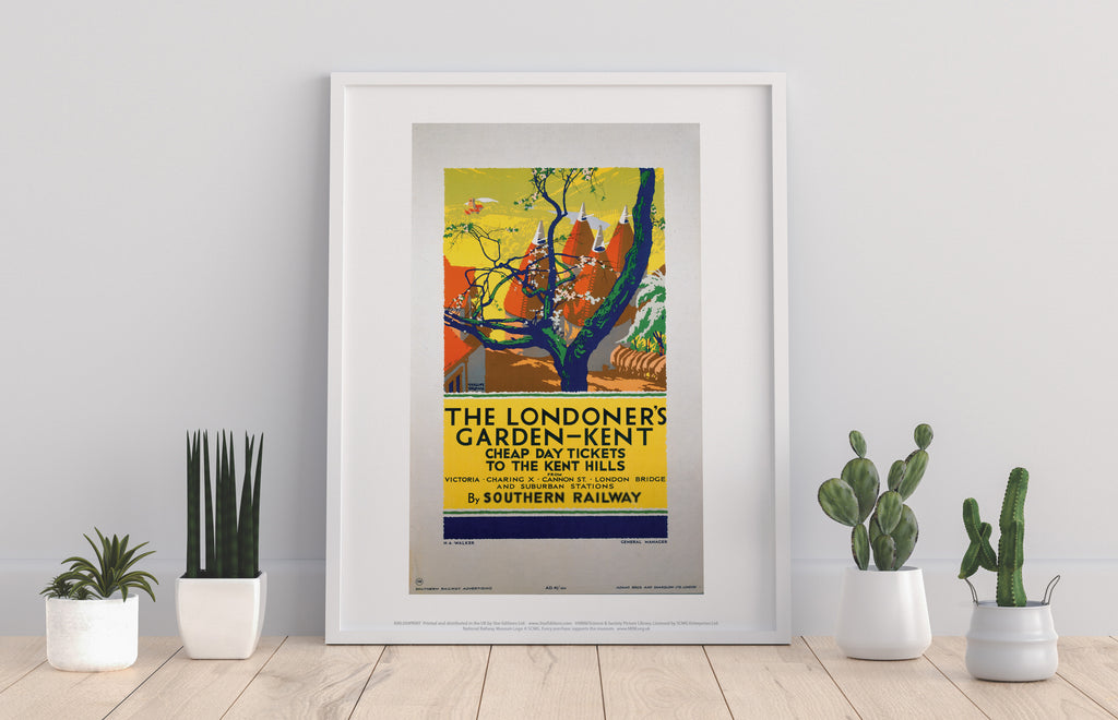 The Londoner's Garden, Kent - 11X14inch Premium Art Print