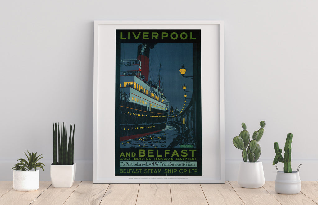 Liverpool And Belfast - 11X14inch Premium Art Print