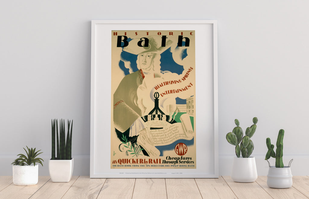 Historic Bath - 11X14inch Premium Art Print
