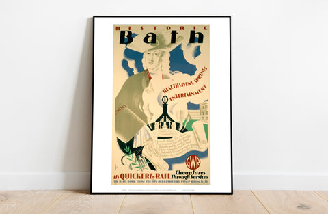 Historic Bath - 11X14inch Premium Art Print
