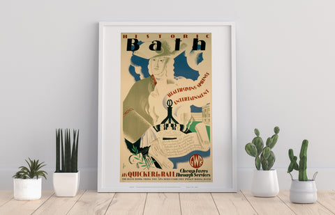 Historic Bath - 11X14inch Premium Art Print
