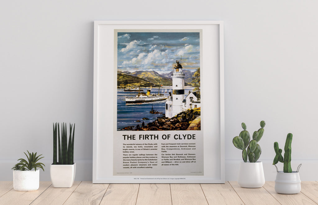 Firth Of Clyde Information - 11X14inch Premium Art Print