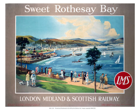 Rothesay Bay 24" x 32" Matte Mounted Print