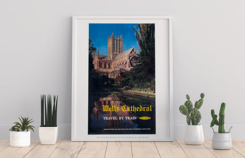 Wells Cathedral - British Railways - Premium Art Print