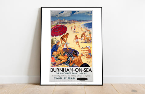 Burnham-On-Se, The Favorite Family Resort - Art Print