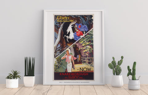 Then And Now, Knaresborough - 11X14inch Premium Art Print