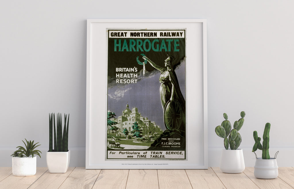 Harrogate, Britains Health Resort - 11X14inch Premium Art Print