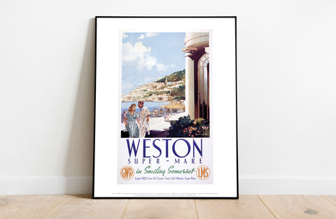 Weston In Smiling Somerset - 11X14inch Premium Art Print