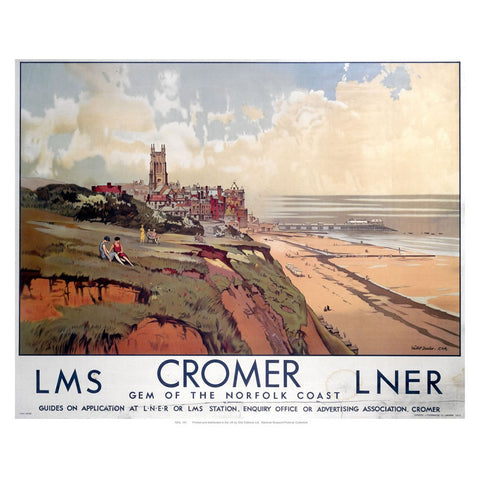 Cromer Gem of the Norfolk Coast 24" x 32" Matte Mounted Print