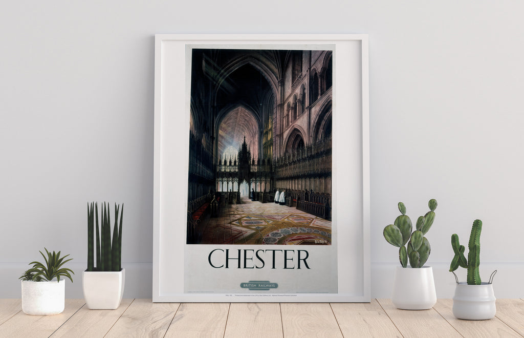 Chester Cathedral - 11X14inch Premium Art Print