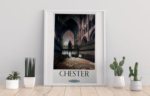 Chester Cathedral - 11X14inch Premium Art Print