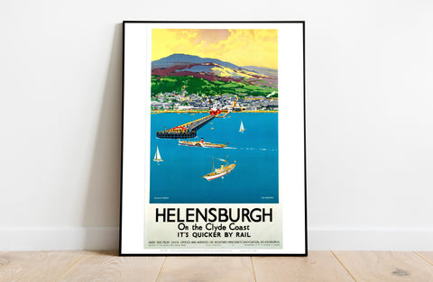 Helensburgh On The Clyde Coast - 11X14inch Premium Art Print