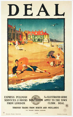 Deal Southern Railway 24" x 32" Matte Mounted Print