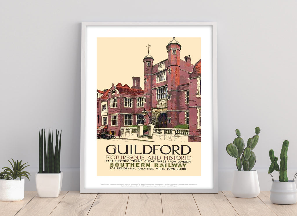 Guildford Southern Railway - 11X14inch Premium Art Print